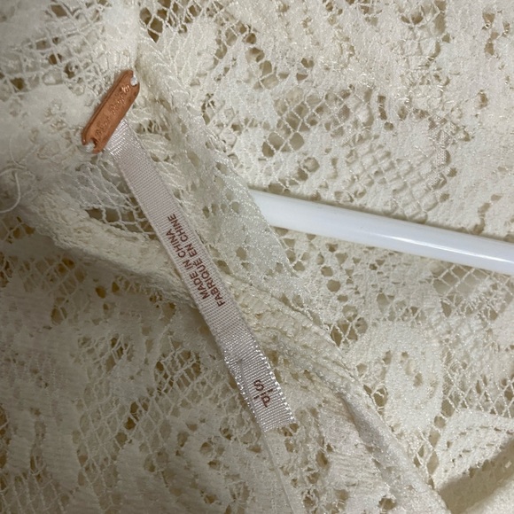 Free People Ivory Lace Dress - Picture 3 of 5